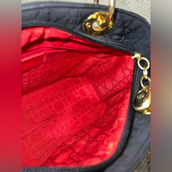 ✅Lady Dior Cannage Quilted Nylon Handbag✅ - Picture 14 of 17